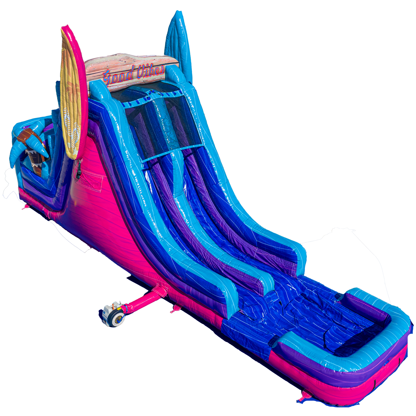 18FT Good Vibes Magenta Colorway Obstacle Course