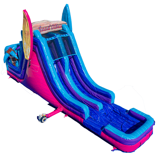 18FT Good Vibes Magenta Colorway Obstacle Course