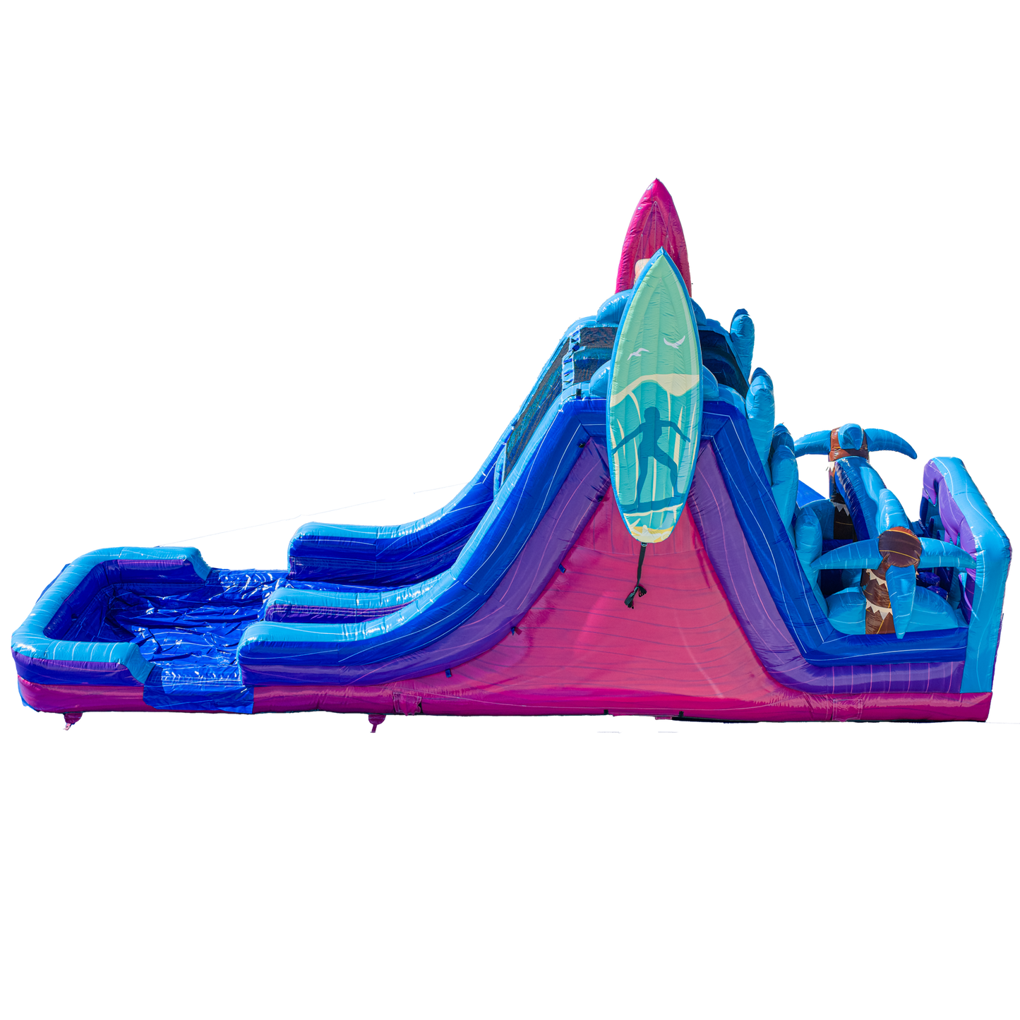 18FT Good Vibes Magenta Colorway Obstacle Course