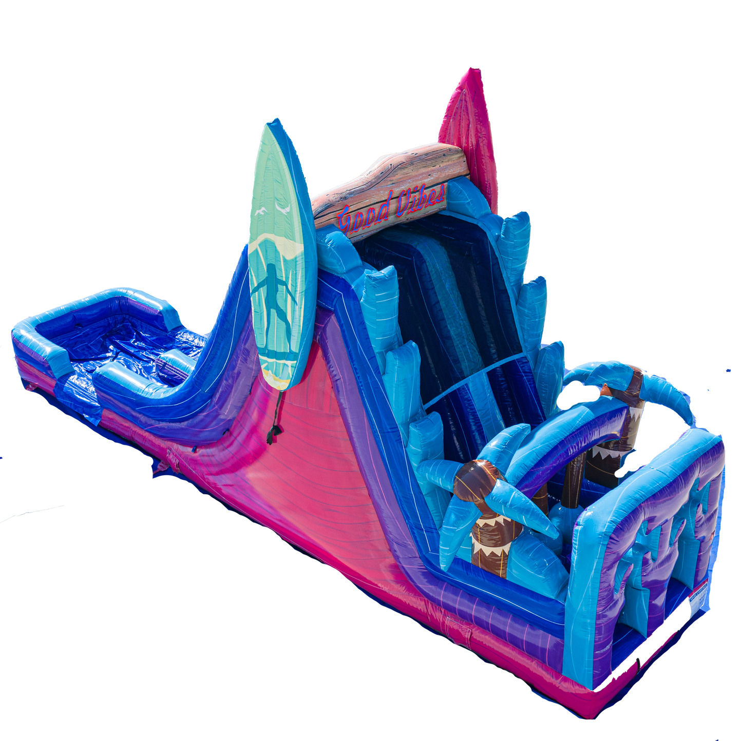 18FT Good Vibes Magenta Colorway Obstacle Course