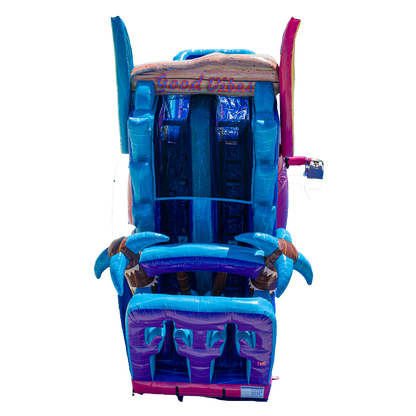 18FT Good Vibes Magenta Colorway Obstacle Course