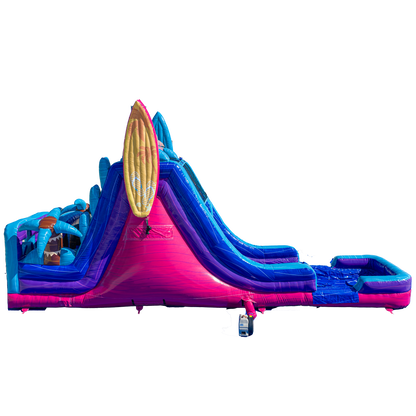 18FT Good Vibes Magenta Colorway Obstacle Course