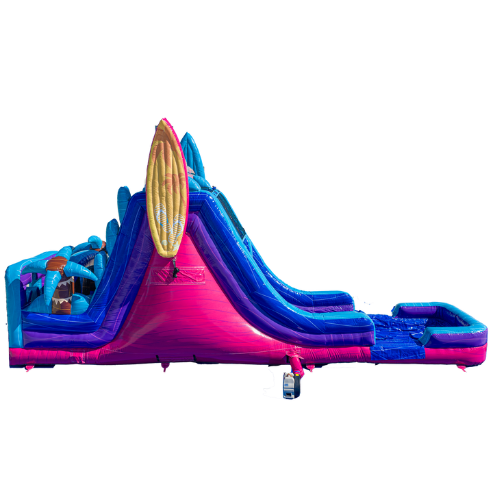 18FT Good Vibes Magenta Colorway Obstacle Course