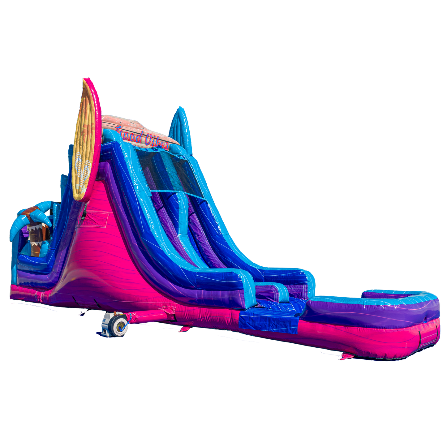 18FT Good Vibes Magenta Colorway Obstacle Course