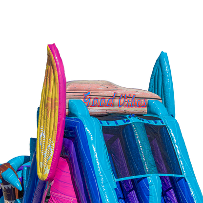 18FT Good Vibes Magenta Colorway Obstacle Course