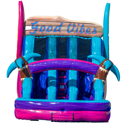 16FT Good Vibes Dual Magenta Colorway Slide