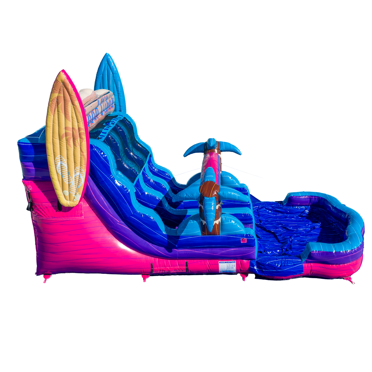 16FT Good Vibes Dual Magenta Colorway Slide