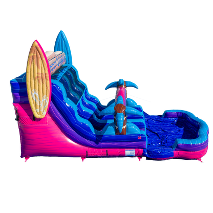 16FT Good Vibes Dual Magenta Colorway Slide