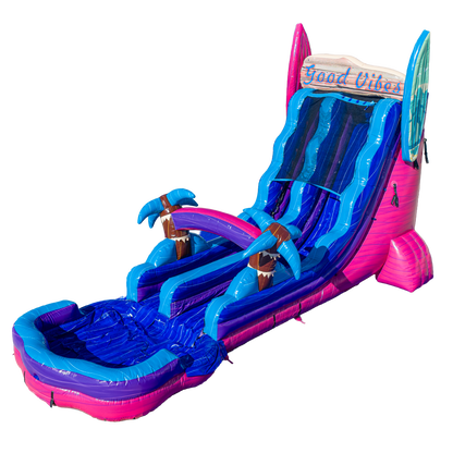 20FT Good Vibes Single Magenta Colorway Slide