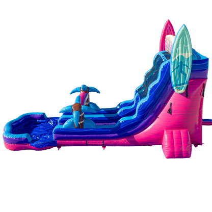 20FT Good Vibes Single Magenta Colorway Slide