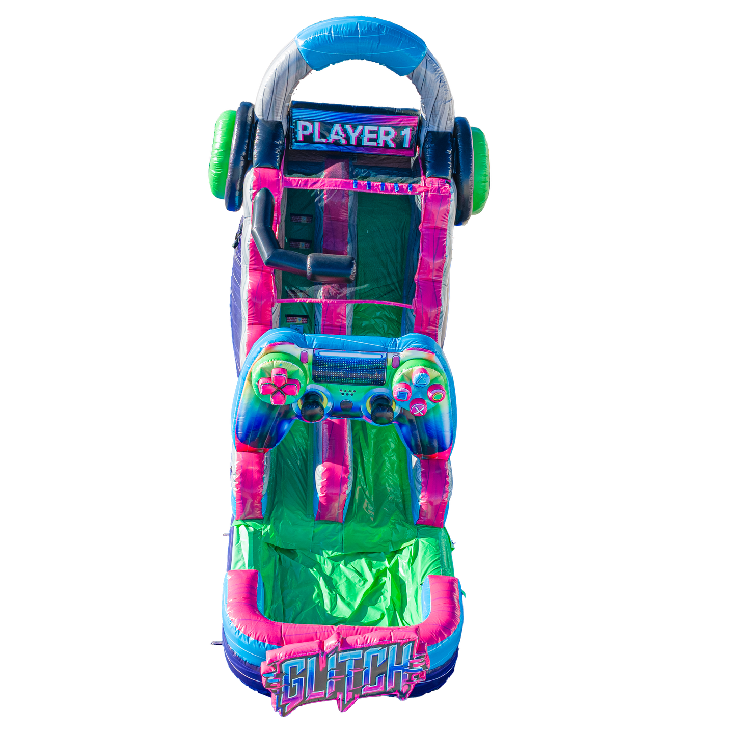 16FT Glitch Single Lane Slide