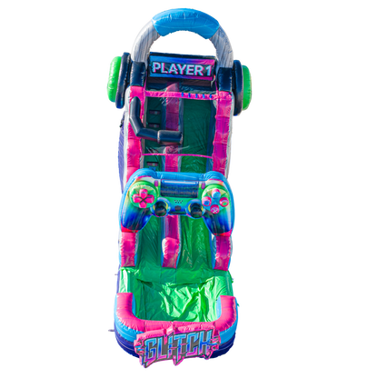 16FT Glitch Single Lane Slide