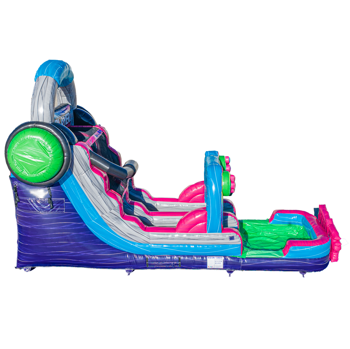 16FT Glitch Single Lane Slide