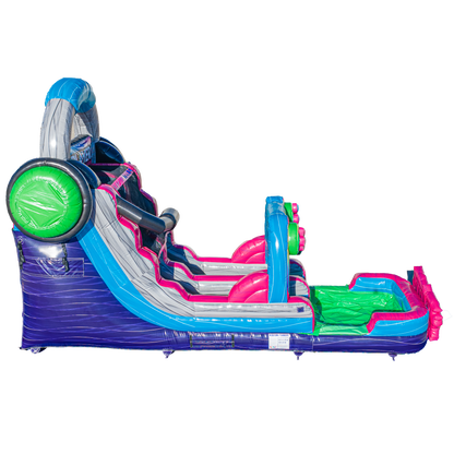 16FT Glitch Single Lane Slide