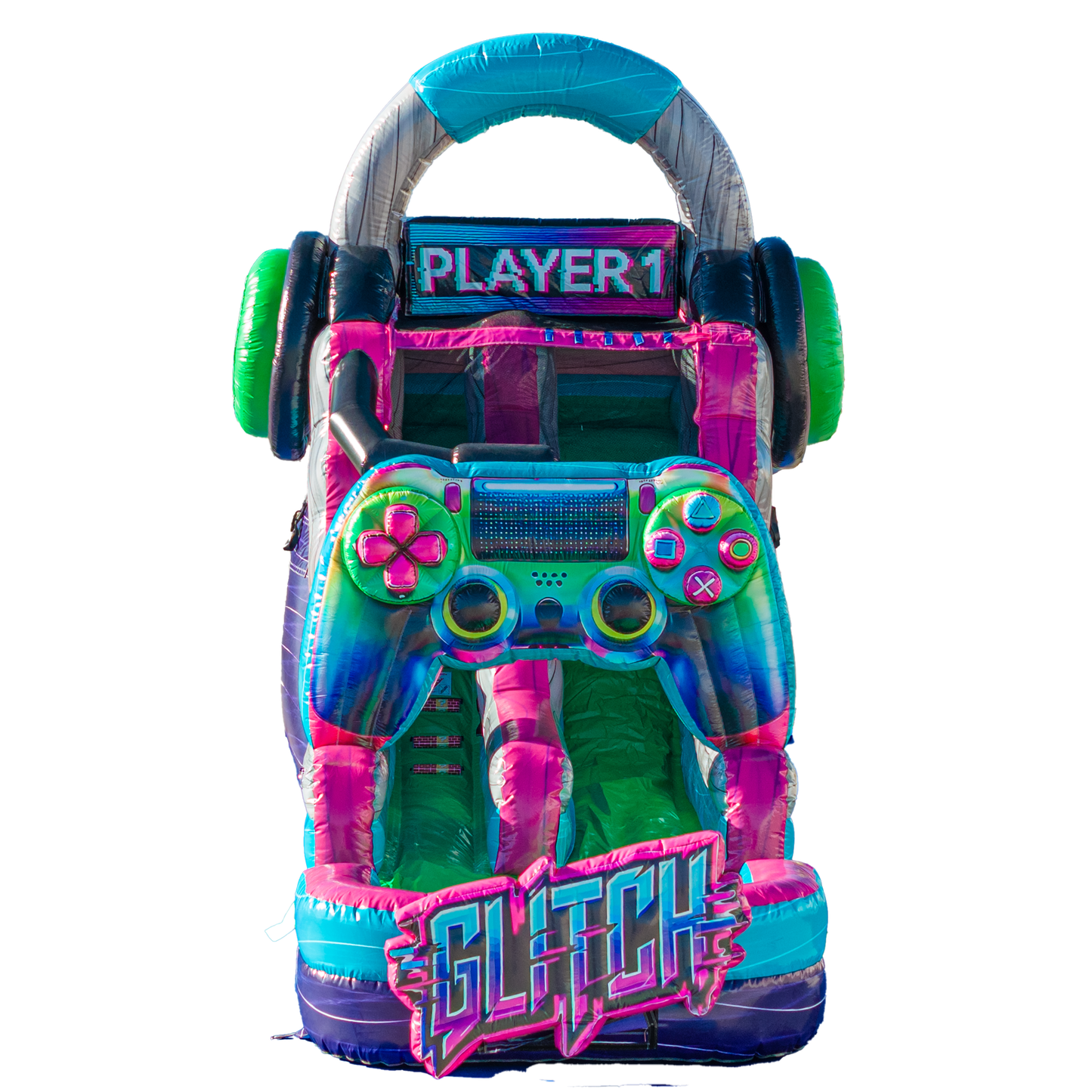 16FT Glitch Single Lane Slide