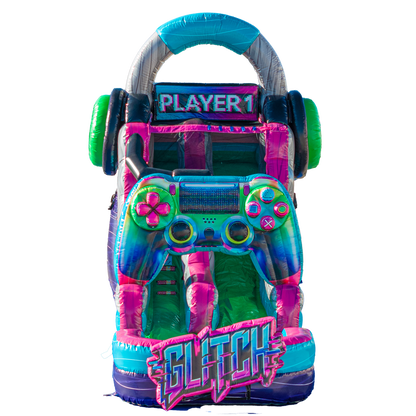 16FT Glitch Single Lane Slide