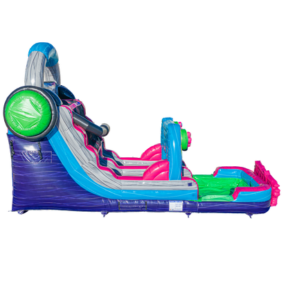 16FT Glitch Single Lane Slide