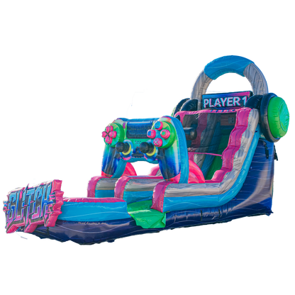 16FT Glitch Single Lane Slide