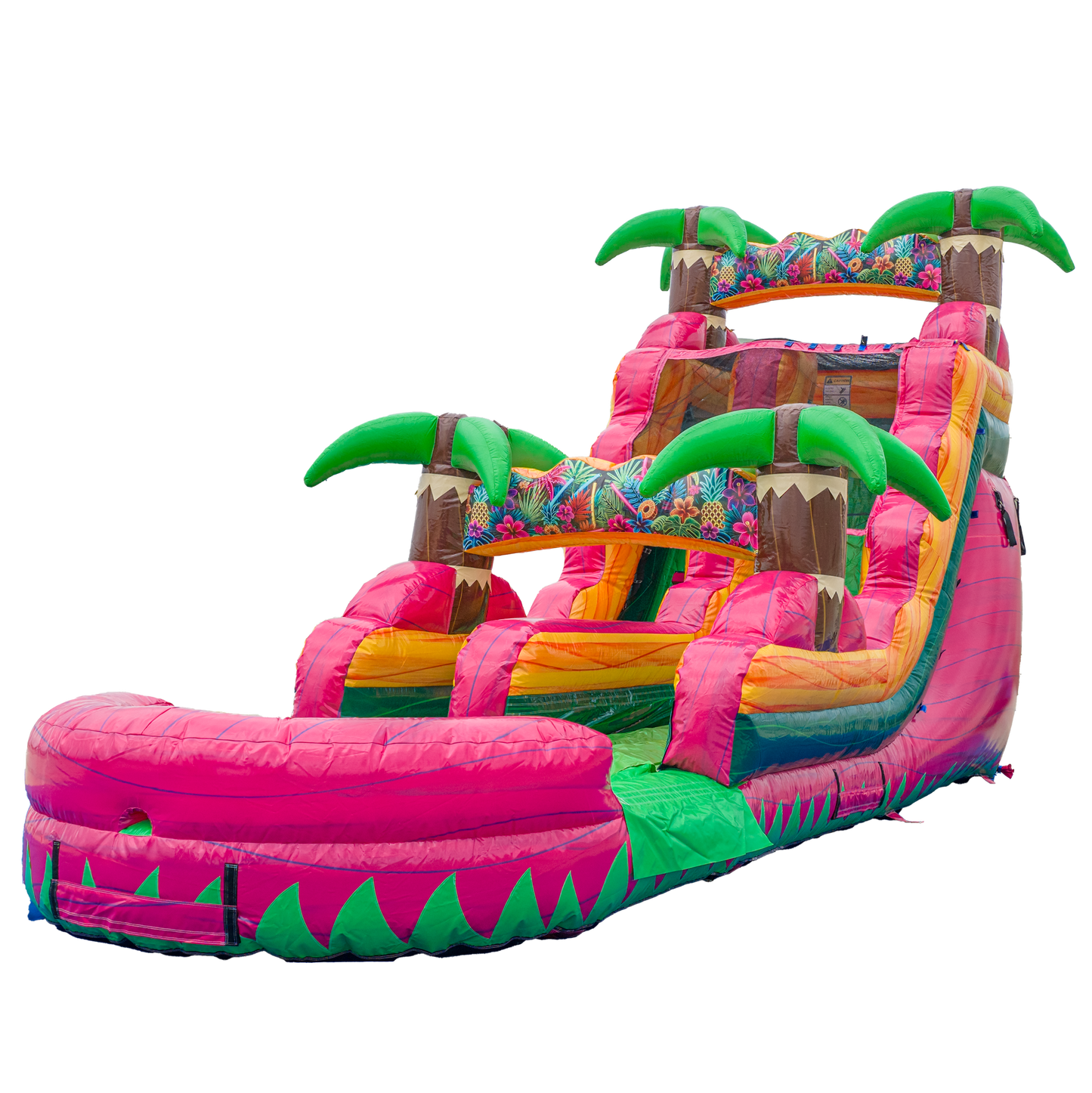 16FT Magenta Single Lane Slide