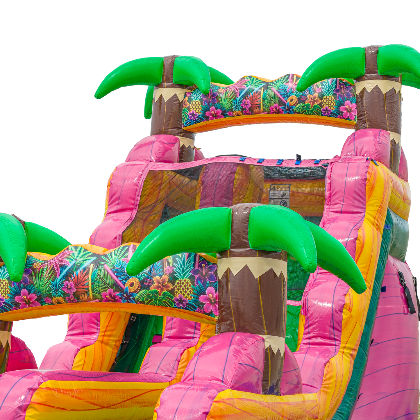 16FT Magenta Single Lane Slide