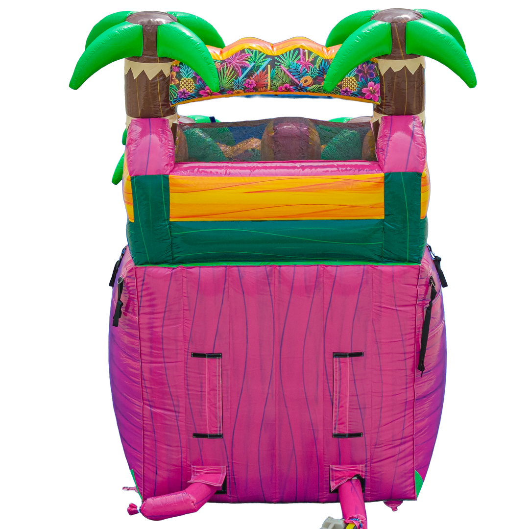 16FT Magenta Single Lane Slide
