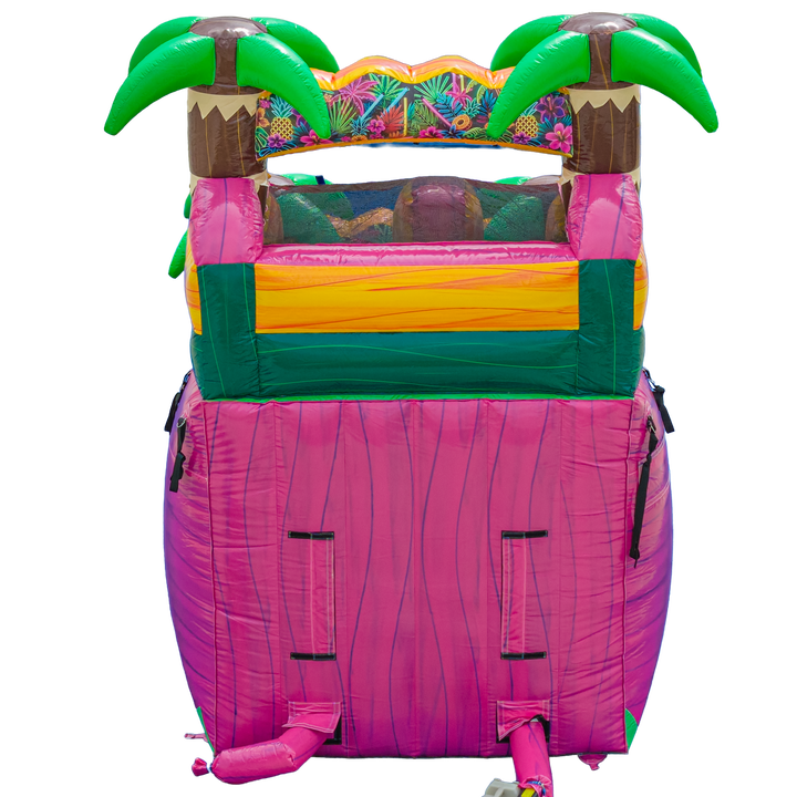 16FT Magenta Single Lane Slide