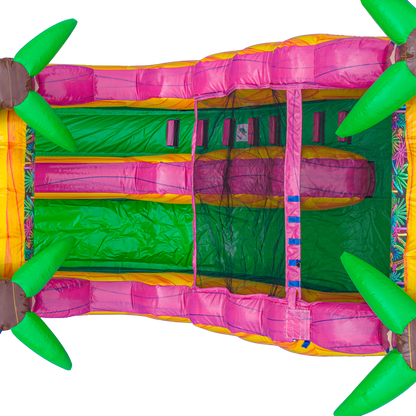 16FT Magenta Single Lane Slide