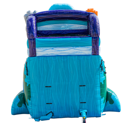 18FT Tiki Tovi Dual Lane Slide