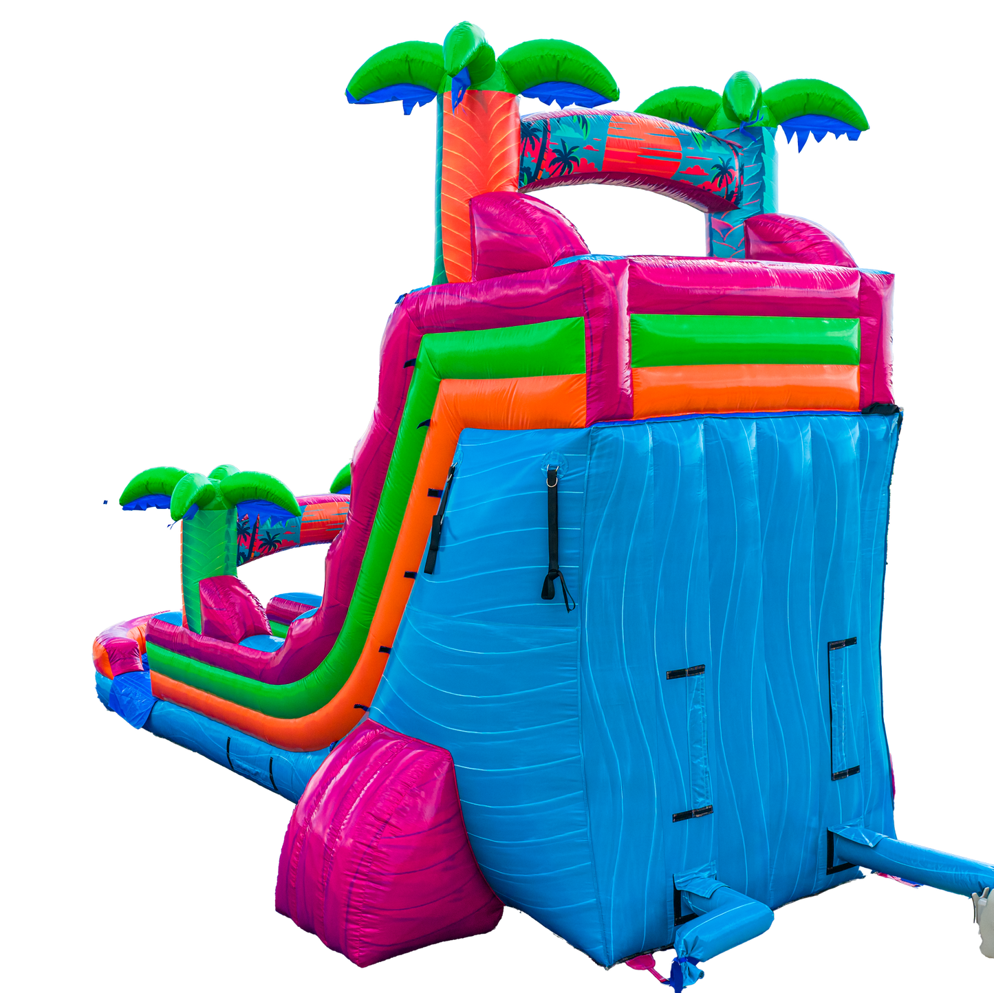 18FT Electric Tropics Single Lane Slide