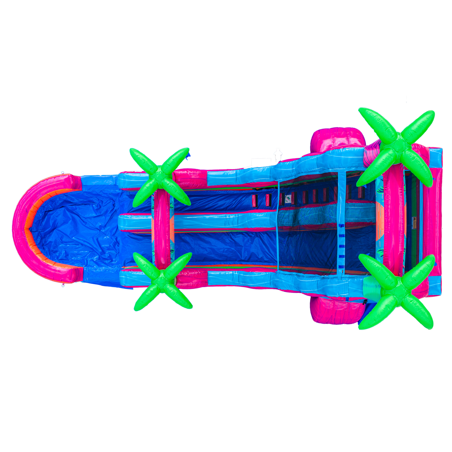 18FT Electric Tropics Single Lane Slide