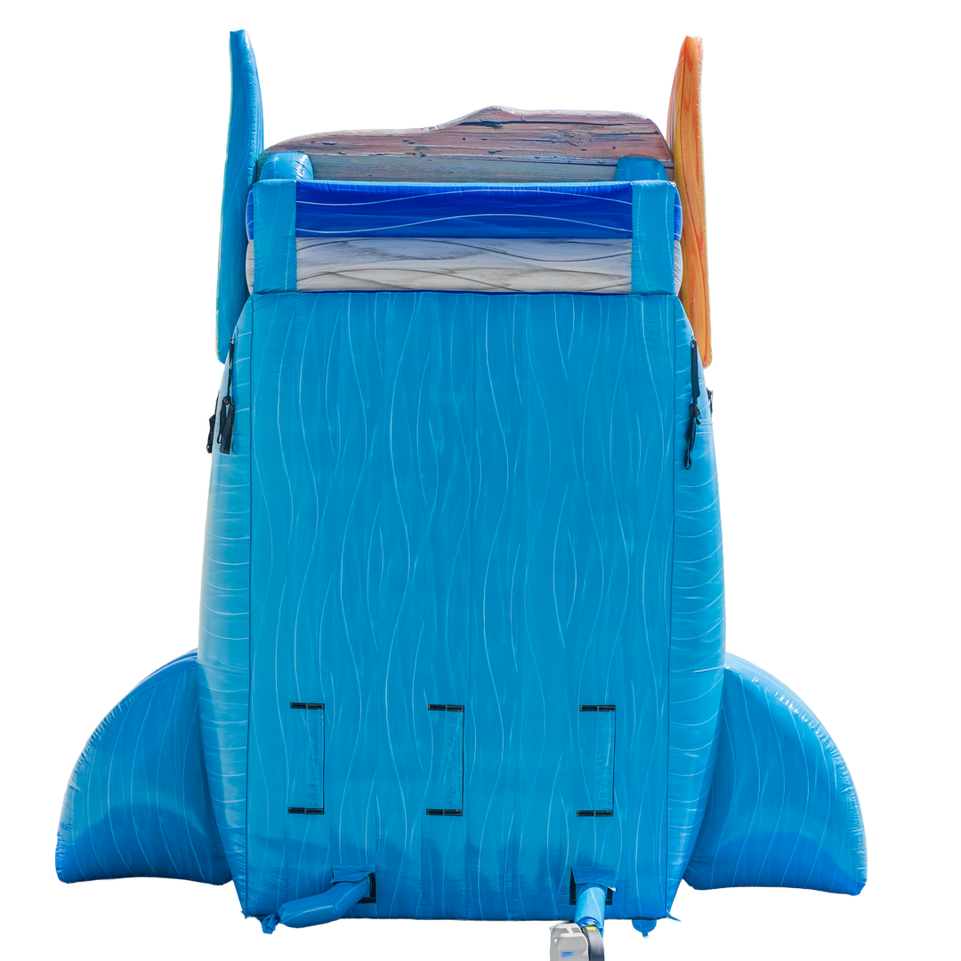 27FT Good Vibes Dual Lane Slide w/Slip n Slide
