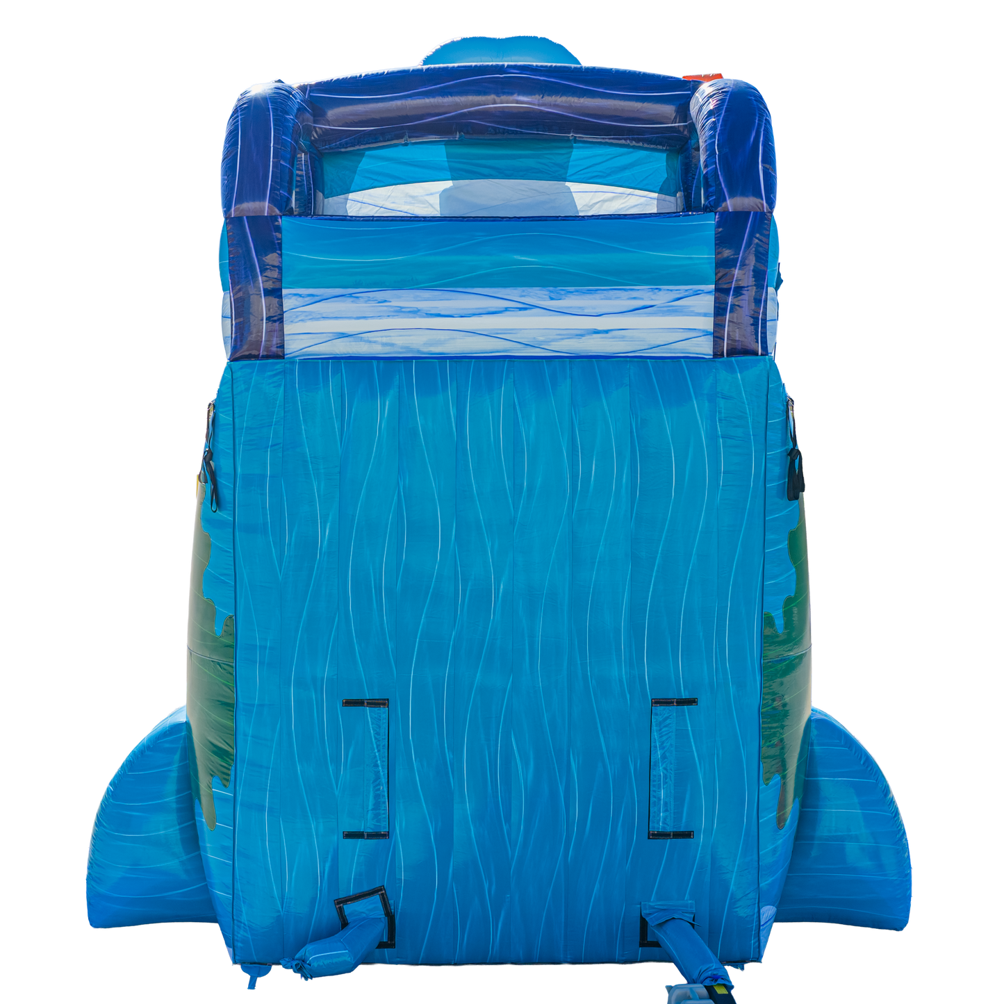 22FT Tiki Tovi Dual Lane Slide w Slip n Slide