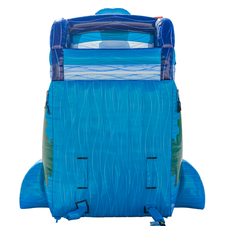 22FT Tiki Tovi Dual Lane Slide w Slip n Slide