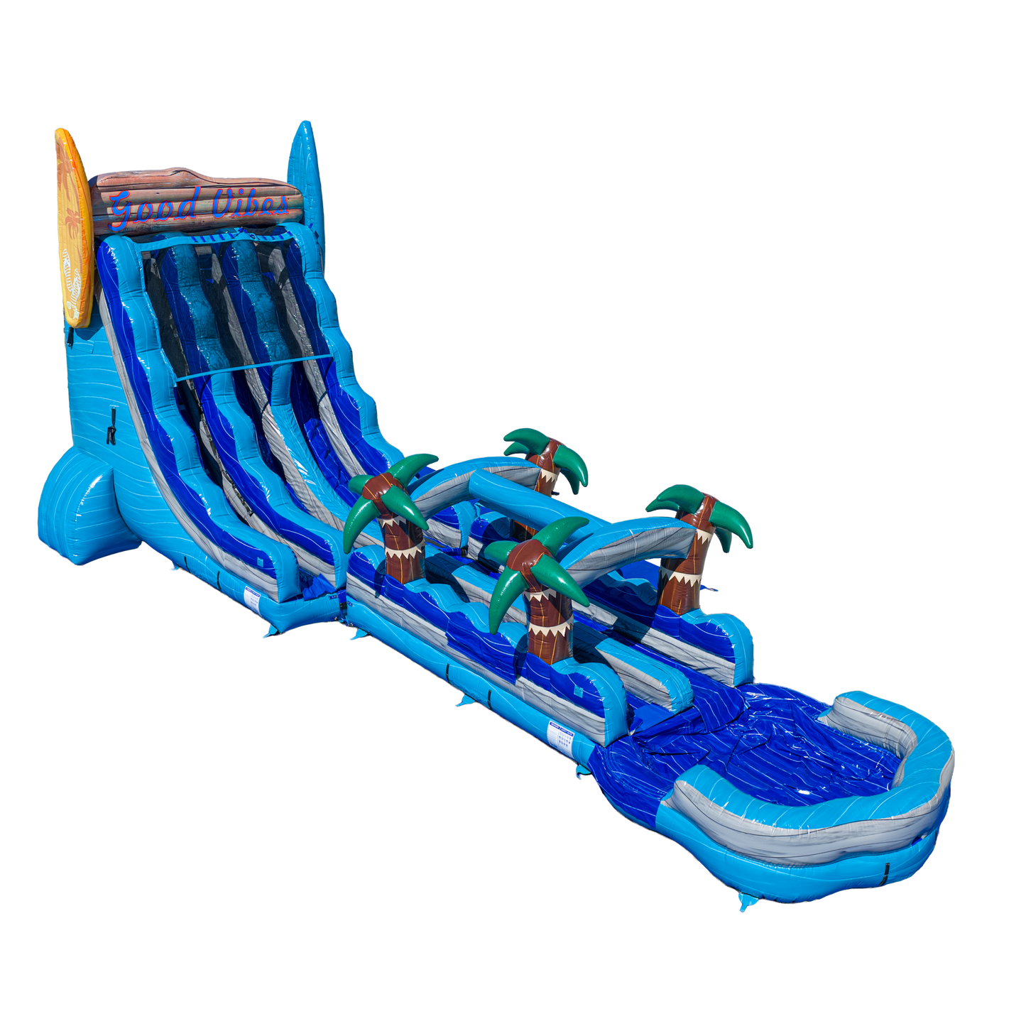 Waffle Spot for a 22FT Good Vibes Dual Lane Slide With Slip N Slide