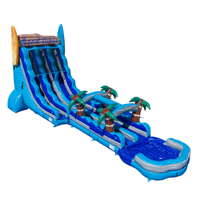 Waffle Spot for a 22FT Good Vibes Dual Lane Slide With Slip N Slide