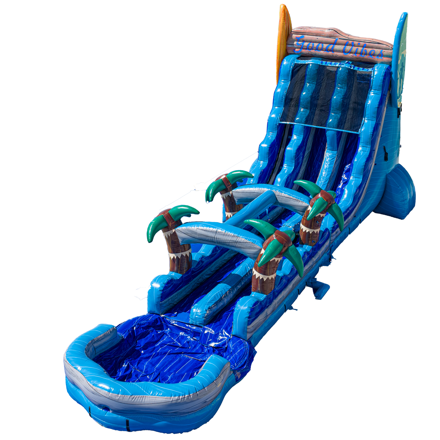Waffle Spot for a 22FT Good Vibes Dual Lane Slide With Slip N Slide