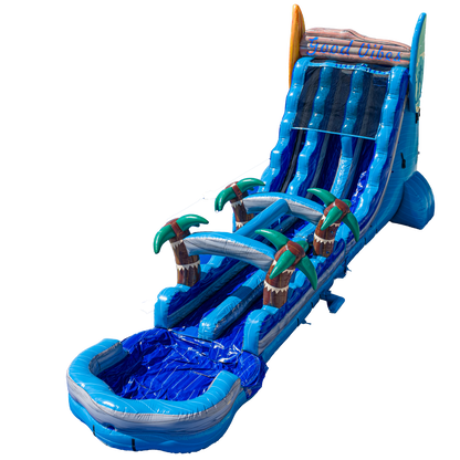 Waffle Spot for a 22FT Good Vibes Dual Lane Slide With Slip N Slide
