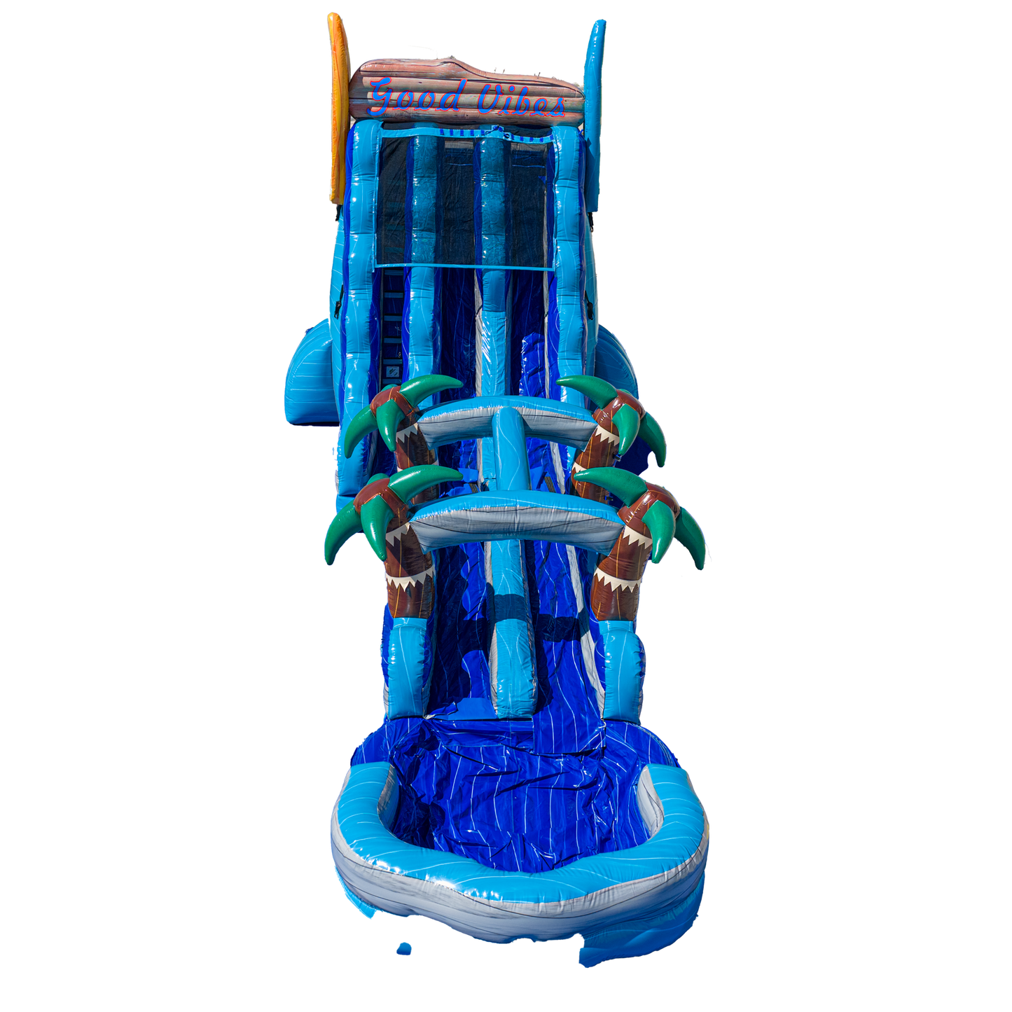 Waffle Spot for a 22FT Good Vibes Dual Lane Slide With Slip N Slide