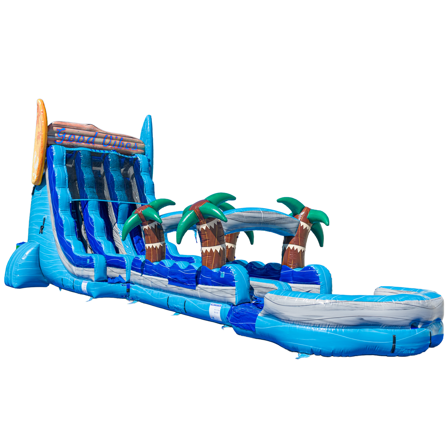 Waffle Spot for a 22FT Good Vibes Dual Lane Slide With Slip N Slide