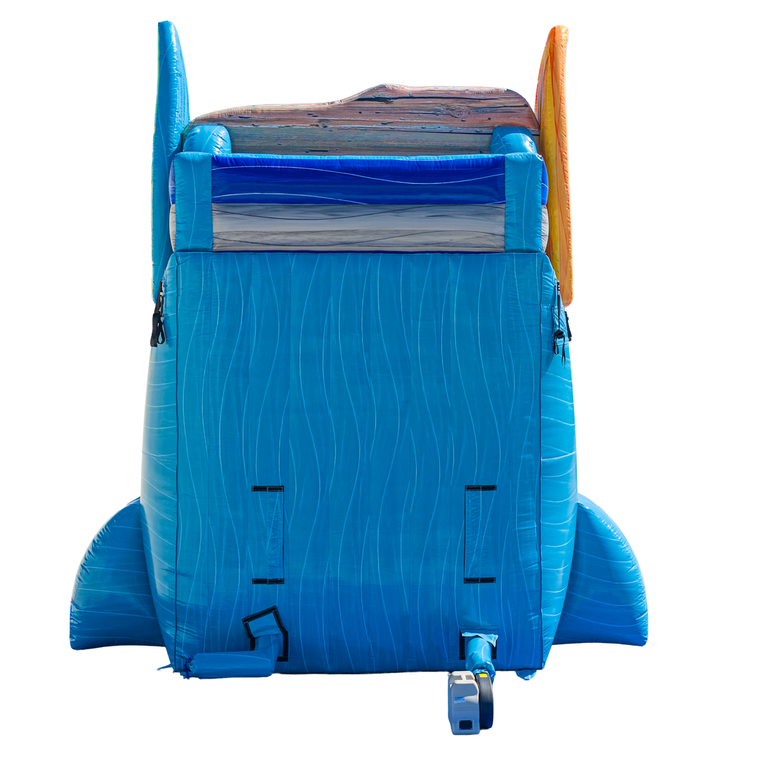 22FT Good Vibes Dual Lane Slide With Slip N Slide