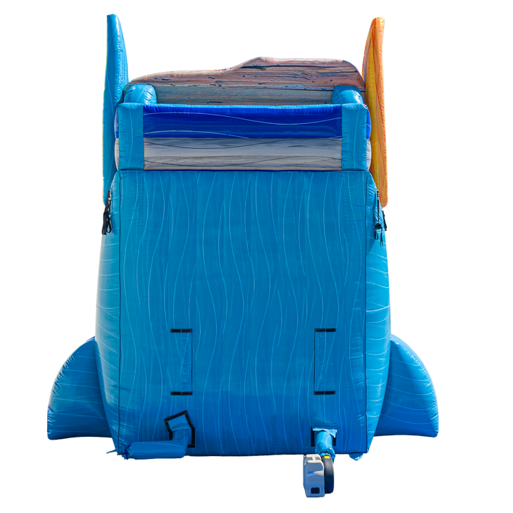 22FT Good Vibes Dual Lane Slide With Slip N Slide