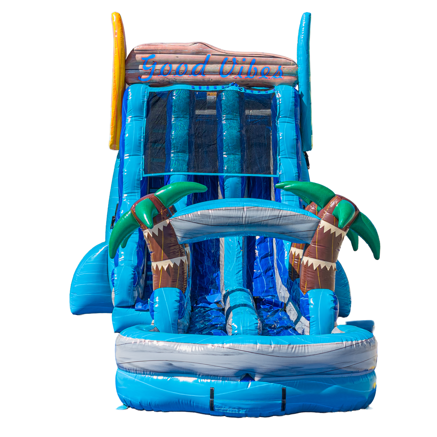 Waffle Spot for a 22FT Good Vibes Dual Lane Slide With Slip N Slide