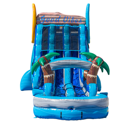 Waffle Spot for a 22FT Good Vibes Dual Lane Slide With Slip N Slide