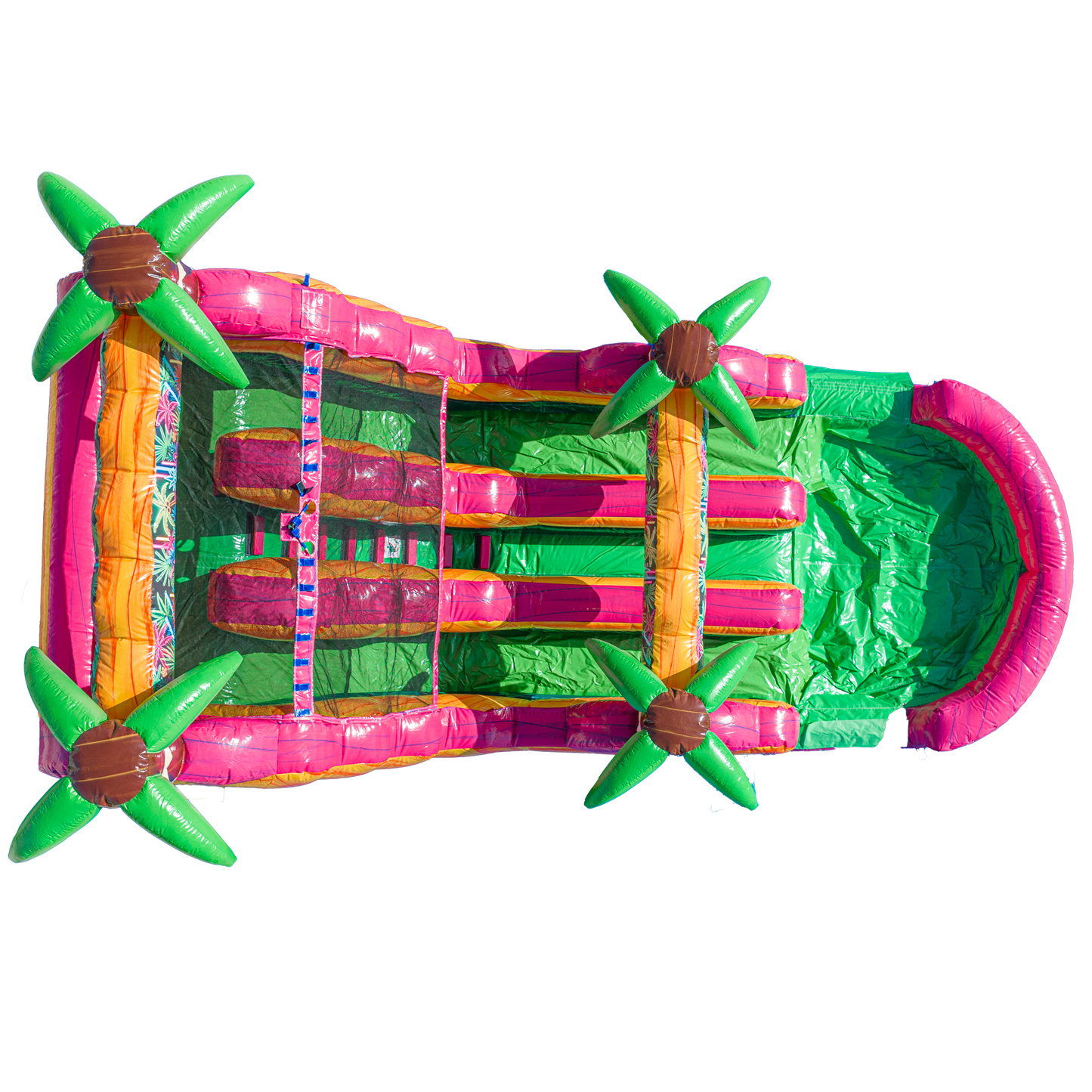 16FT Magenta Dual Lane Slide