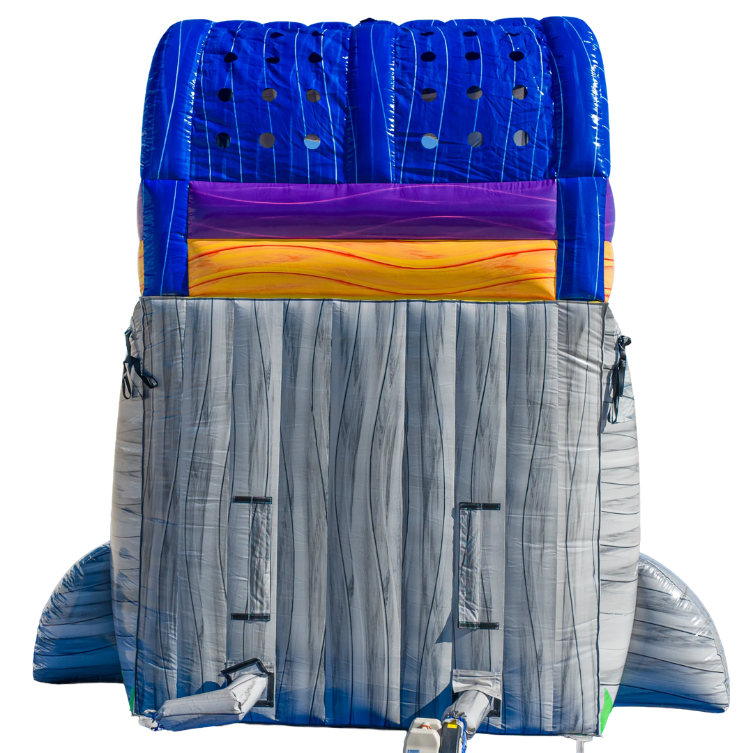 18ft Grey Surge Dual Lane Slide