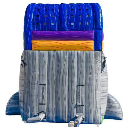 18ft Grey Surge Dual Lane Slide