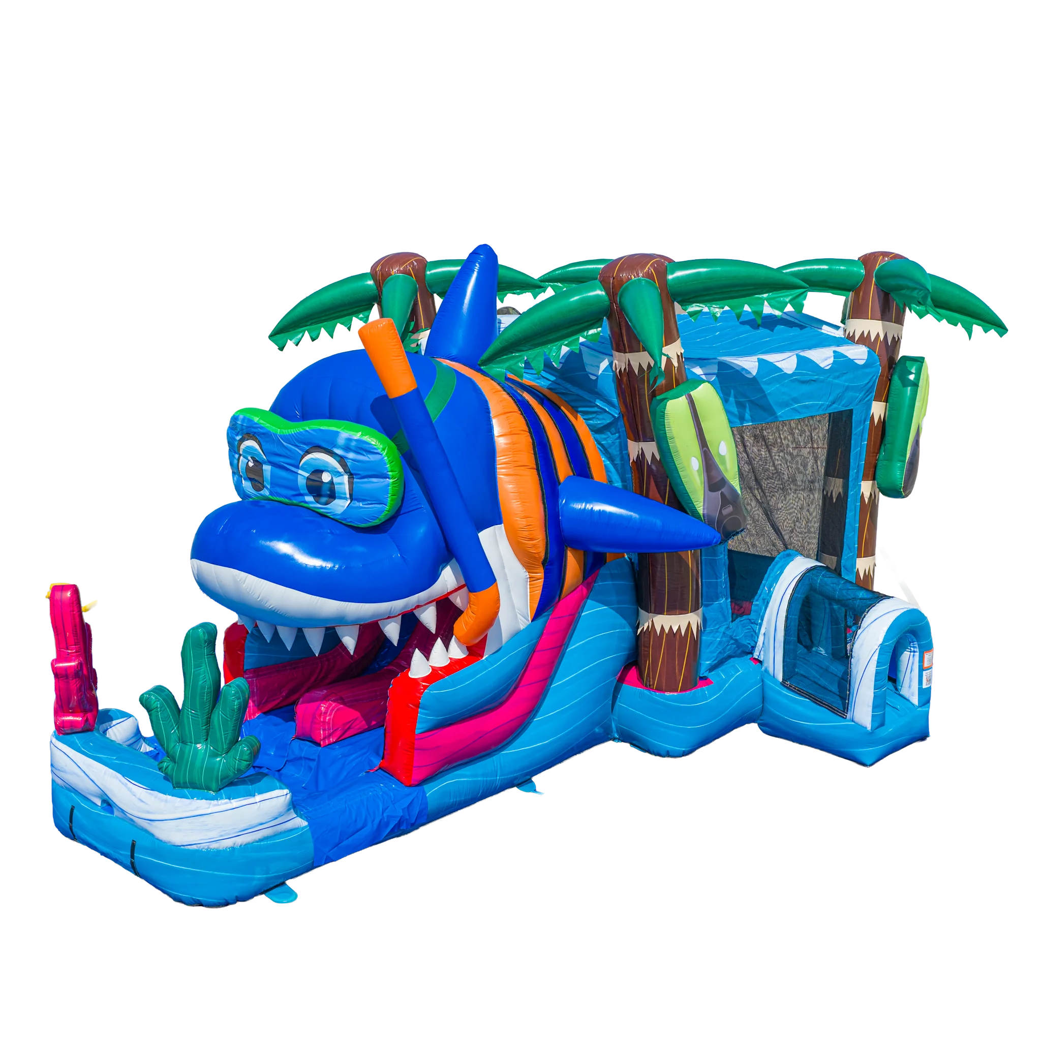 Shark Inflatable Combo Baby Shark Combo | Big and Bright Inflatables