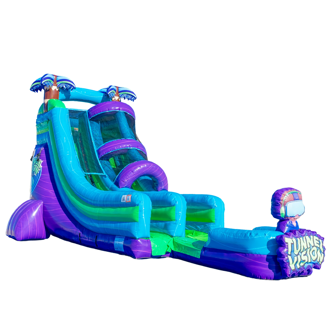 Tunnel Vision 18ft Single Lane Slide