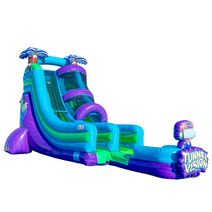 Tunnel Vision 18ft Single Lane Slide
