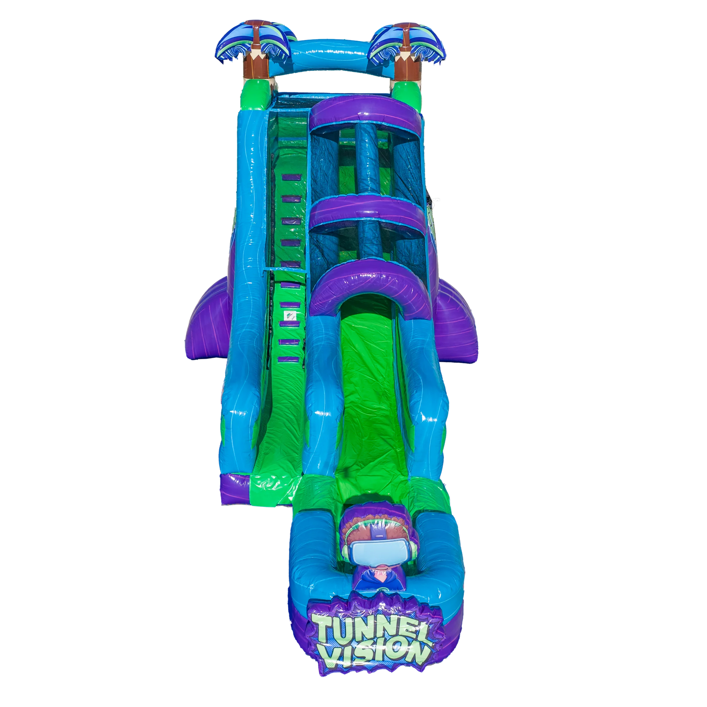 Tunnel Vision 18ft Single Lane Slide